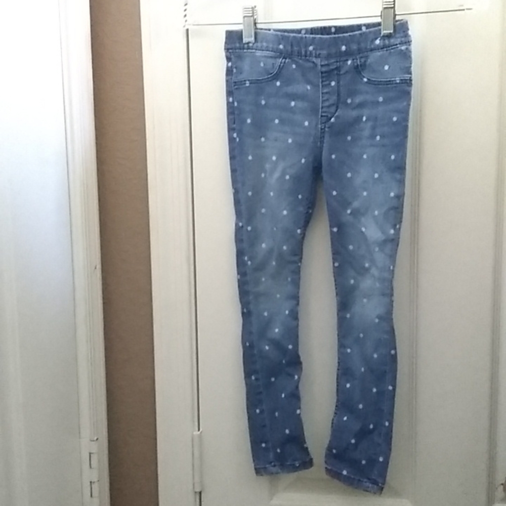 FINAL MARKDOWN Girls denim leggings 4-5 years
